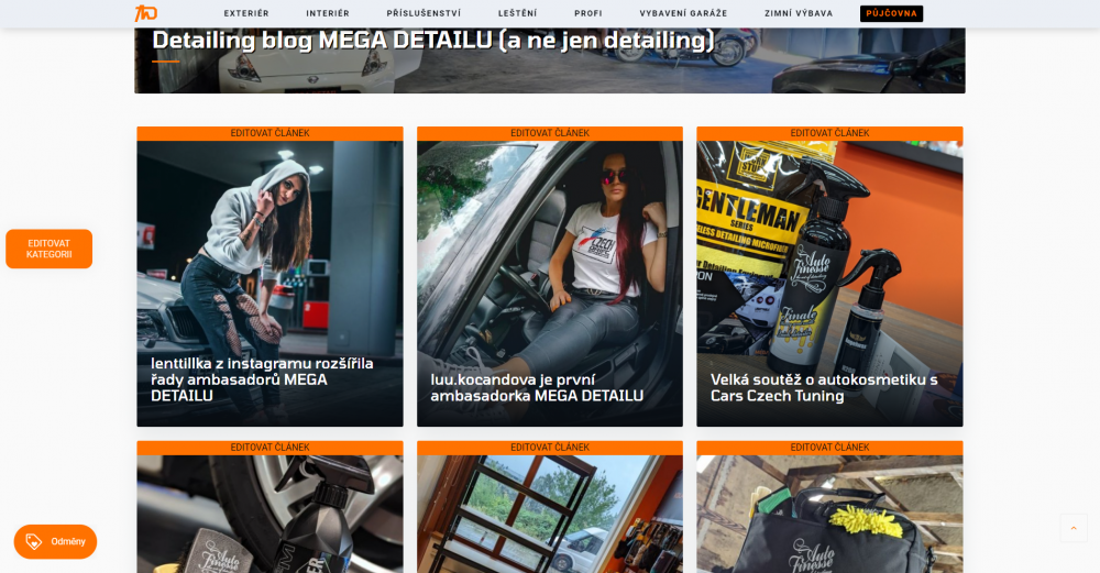 LIVE EDIT - výrazné zrychlení práce při správě obsahu e-shopu Upgates