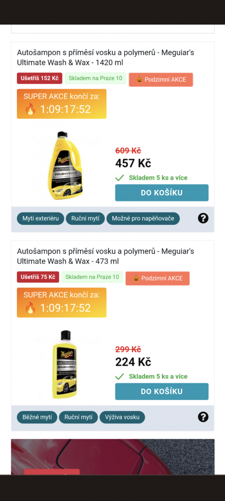 Automatický odpočet do ukončení akce pro Upgates e-shop