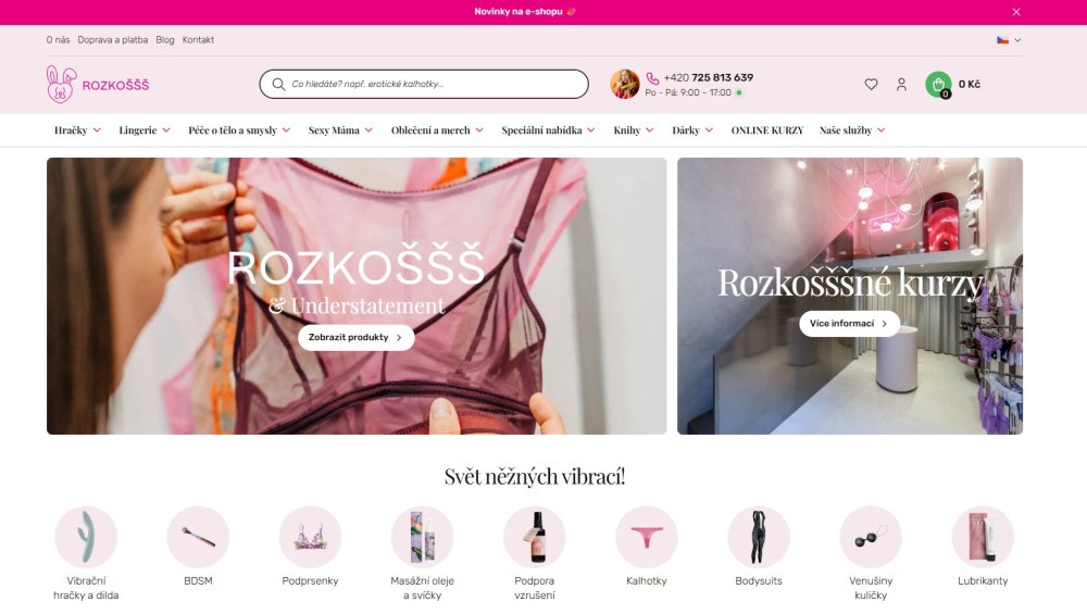 Náhled e-shopu rozkosss.cz