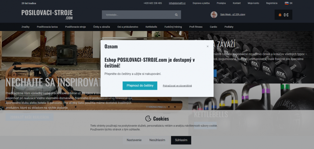 Automatické přesměrování uživatele na správnou mutaci podle IP adresy (Upgates)