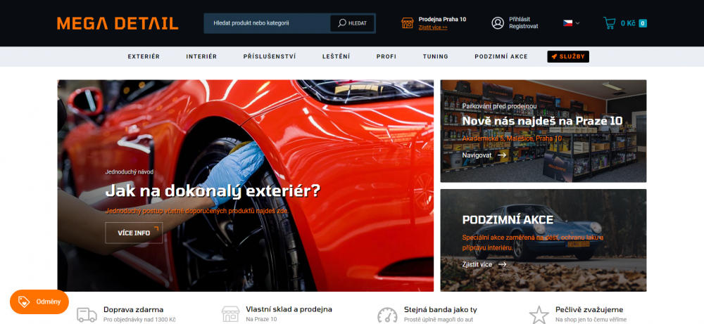 Úprava rozložení hlavních bannerů na home page 1 + 2 malé (Upgates)