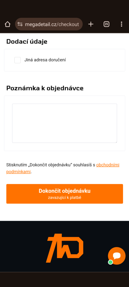 Grafická a funkční optimalizace celého košíku a jeho průchodnosti pro Upgates