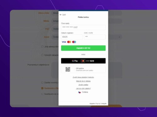 Zpětná implementace modulu Upgates Pay do e-shopu s vypnutým Designerem