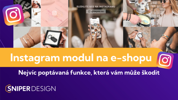 Instagram modul na e-shopu: jak na něj, abyste neodváděli návštěvníky pryč