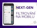 NEXT-GEN upravení filtrace produktů na mobilním zobrazení