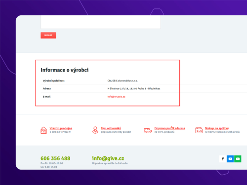 Implementace GPSR modulu na starší verze Upgates