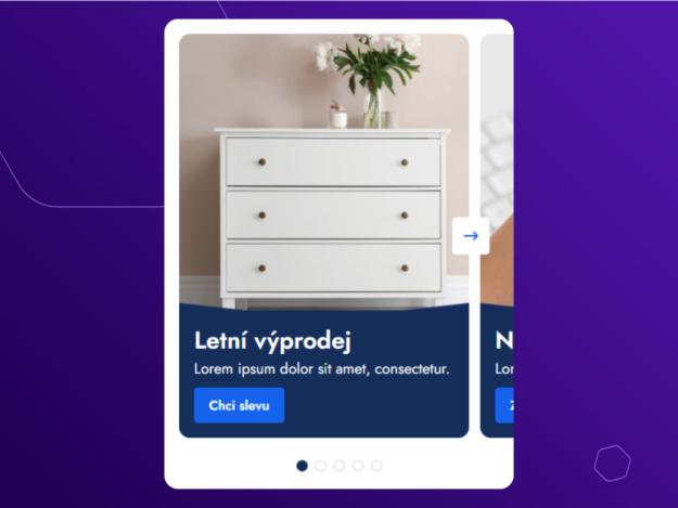 Moderní bannery na HomePage pro Shoptet