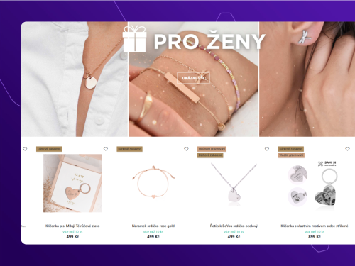 Marketingová LANDING PAGE pro kampaně na Upgates