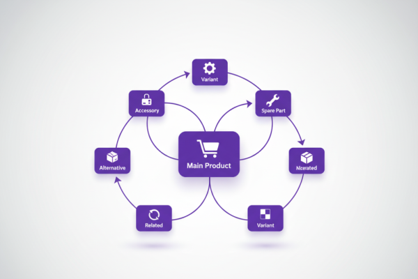Sémantické vztahy mezi produkty: Proč LLM potřebují vědět, co s čím souvisí