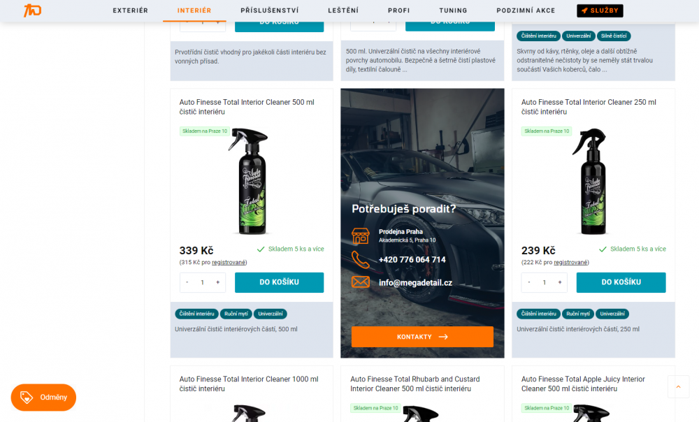 Bannery mezi produkty v kategorii pro e-shop Shoptet