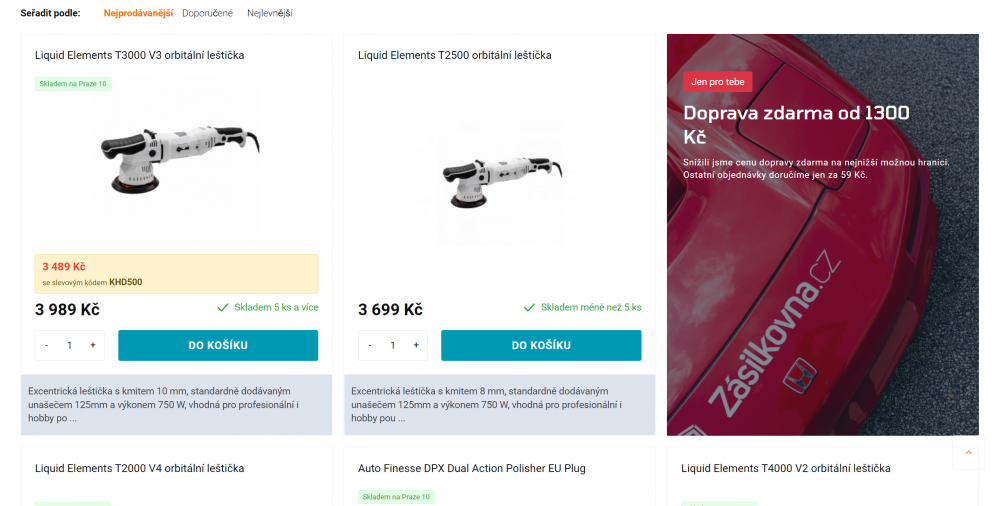 Slevový kupon přímo na produktu - nakupte teď s tímto kuponem (Upgates)