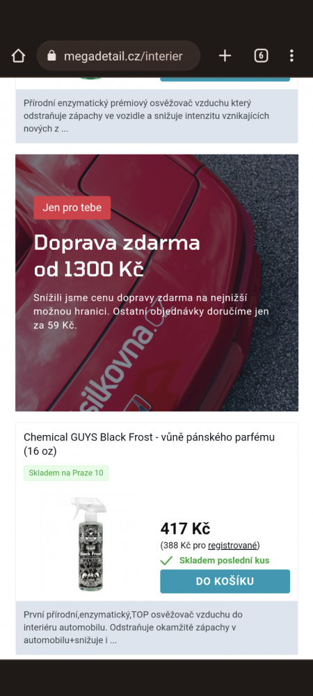 Bannery mezi produkty v kategorii