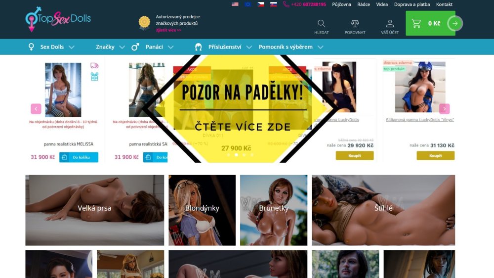Náhled e-shopu topsexdolls