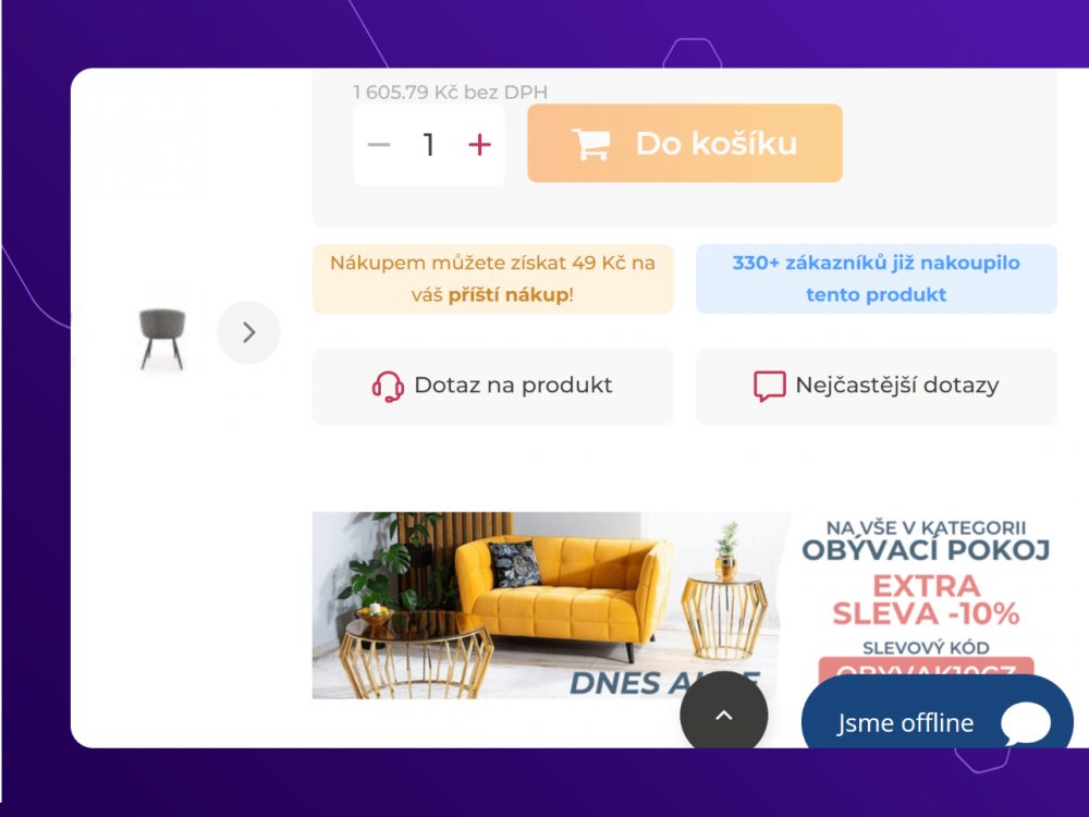 Dynamický modul celkem zákazníků nakoupilo + možnost tvořit násobky nebo součty (Upgates)