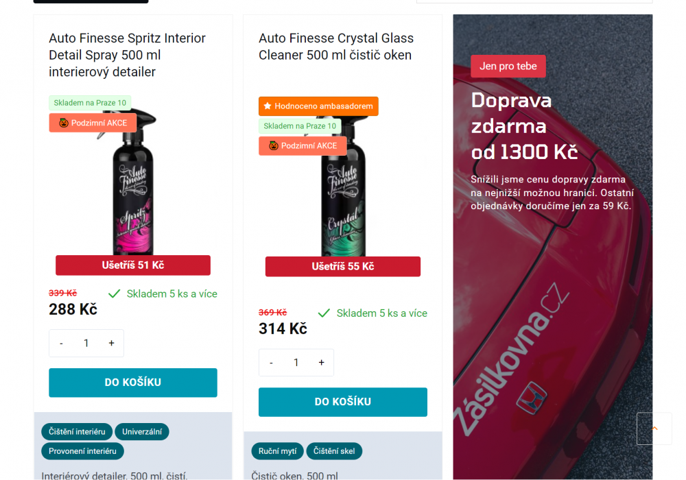 Předělání akčních cen na systém ušetříte xxx Kč s novými moduly pro zobrazení ušetřené částky (Upgates)