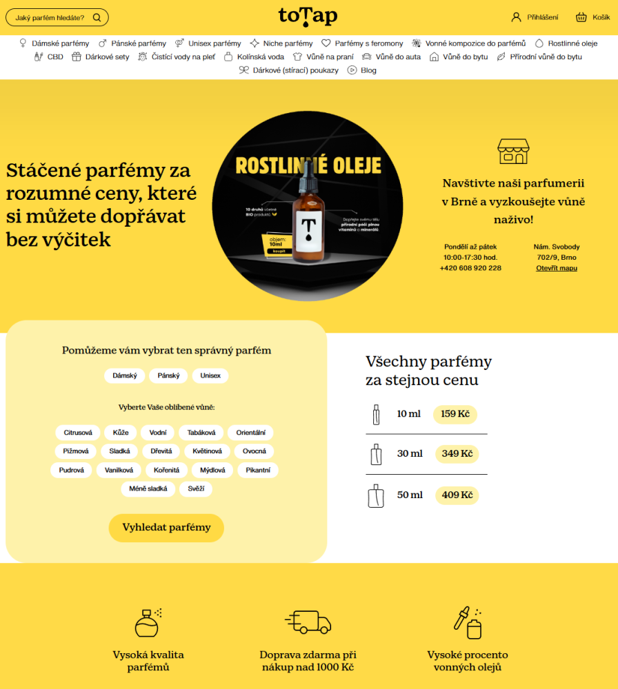 Náhled e-shopu totap.cz