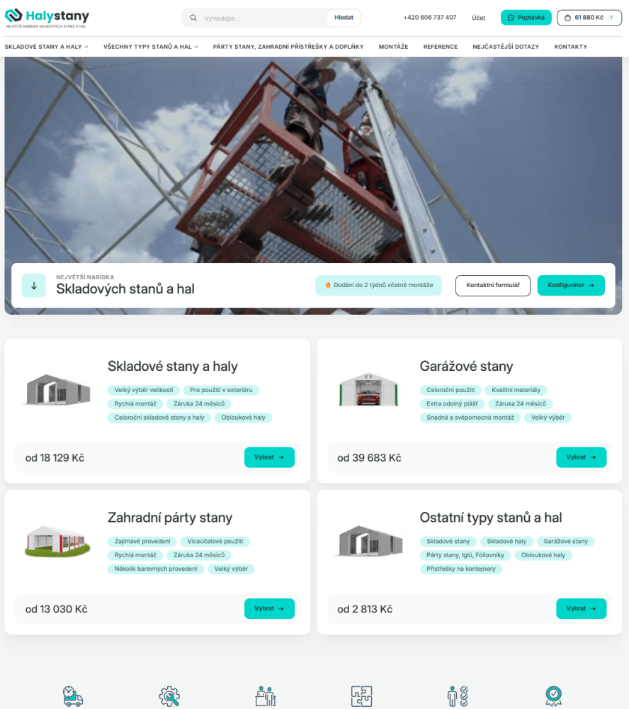 Náhled e-shopu halystany.cz