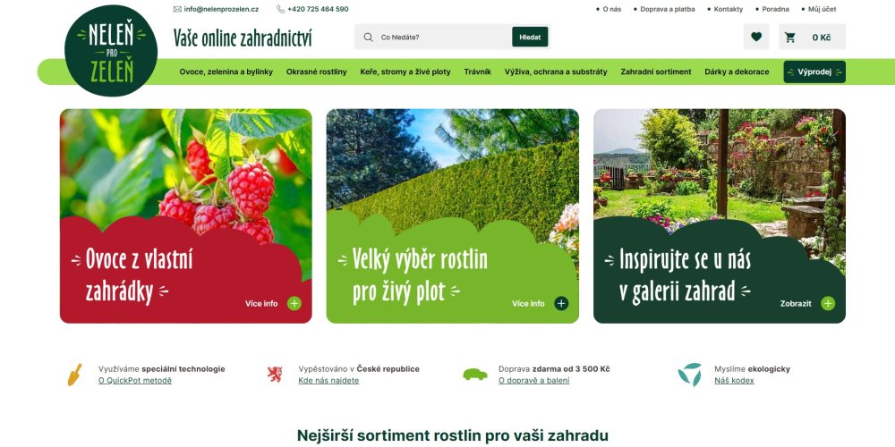 Náhled e-shopu nelenprozelen.cz