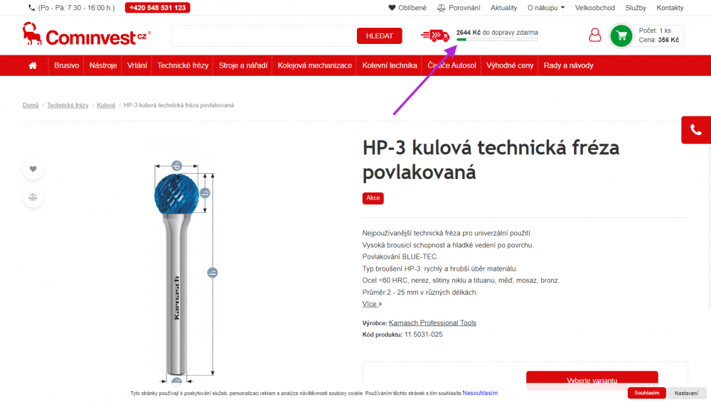 NEXT-GEN odpočty do dopravy zdarma na různých místech e-shopu Upgates