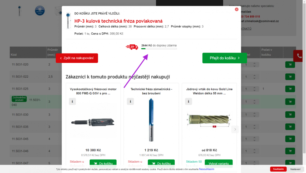 NEXT-GEN odpočty do dopravy zdarma na různých místech e-shopu Upgates