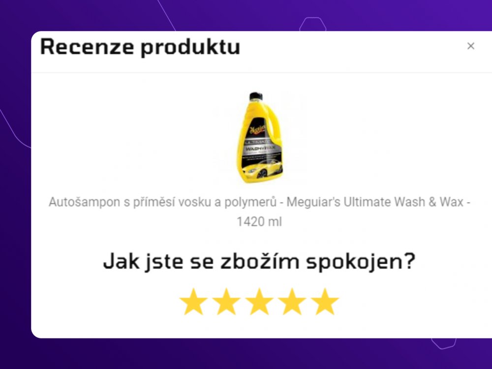NEXT-GEN modul recenze a hodnocení na produkty se zaměřením na jejich snadné získávání